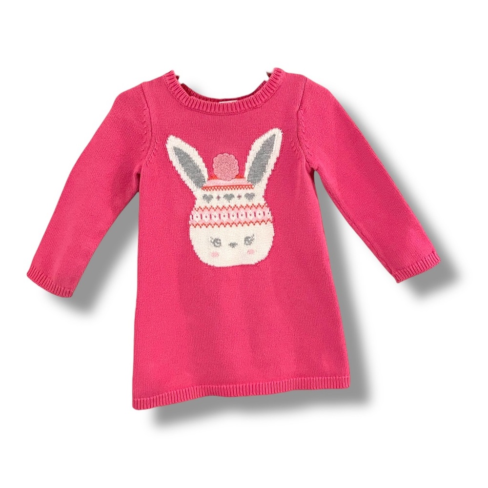 Gymboree size 2T pink sweater dress